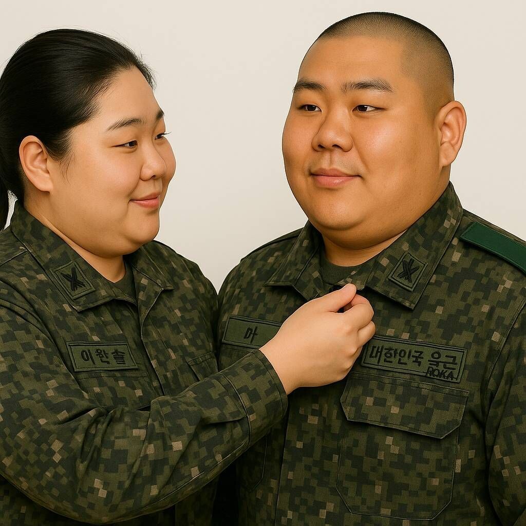 블라인드 | 블라블라: AI로 만든 군인 부부
