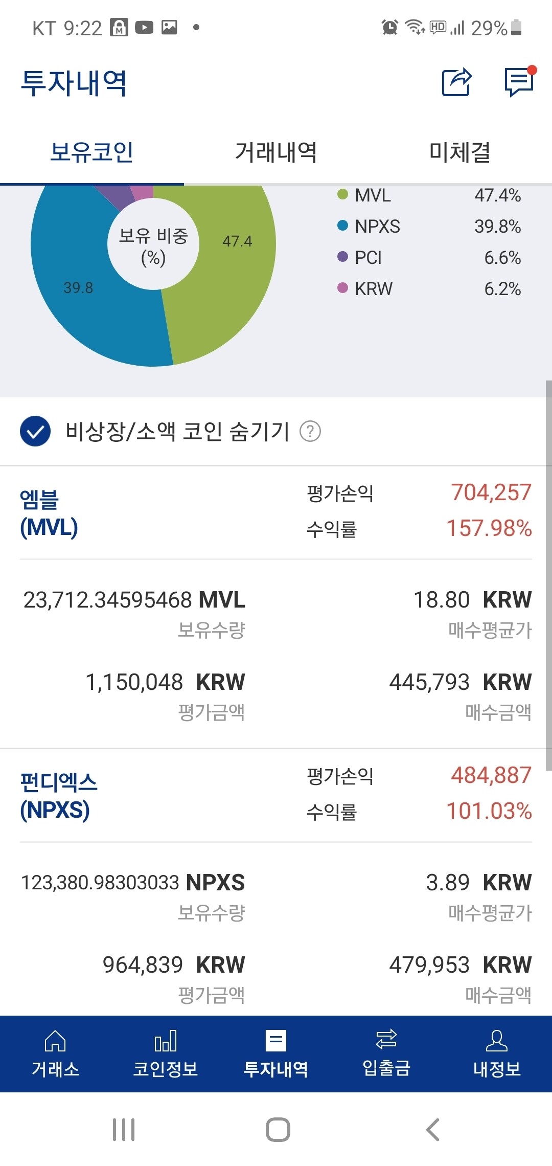 블라인드 | 암호화폐: 형들 추천좀!