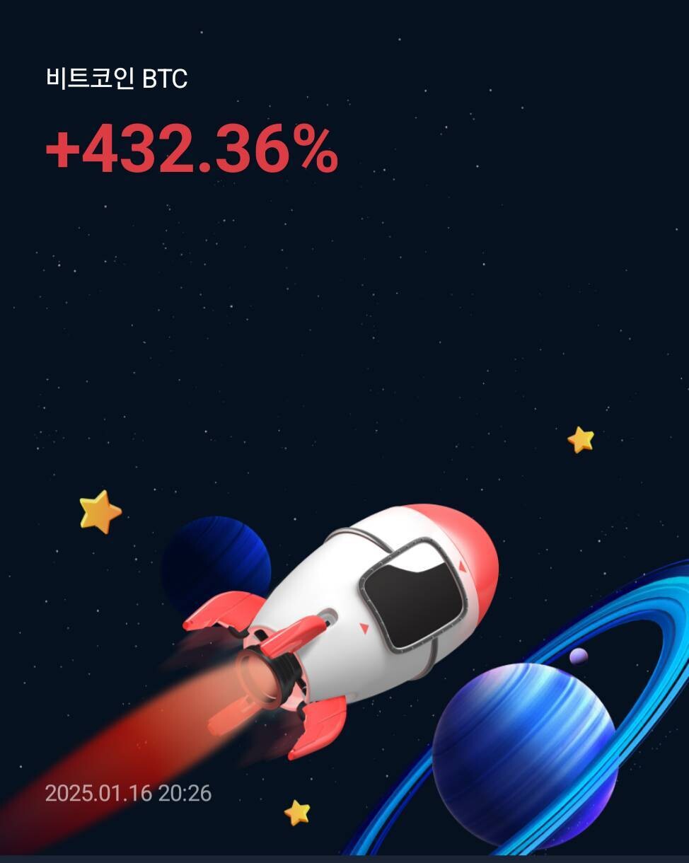 블라인드 | 암호화폐: 비트코인 수익률(갯수는 비밀...)