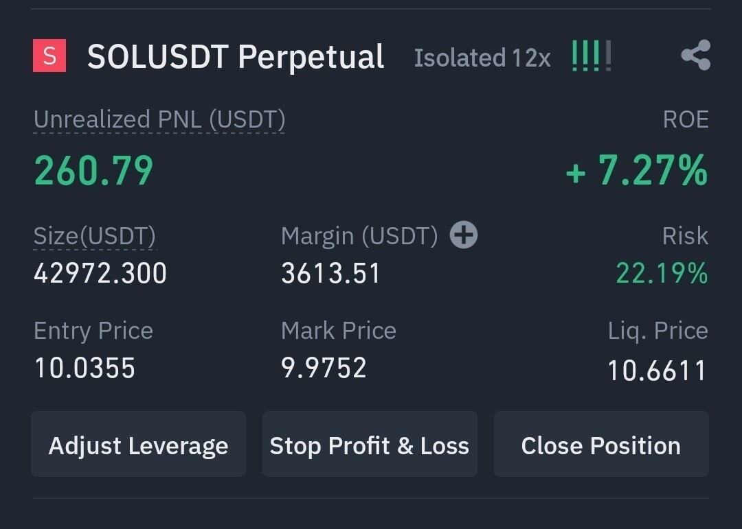 블라인드 | 암호화폐: 솔라나 숏