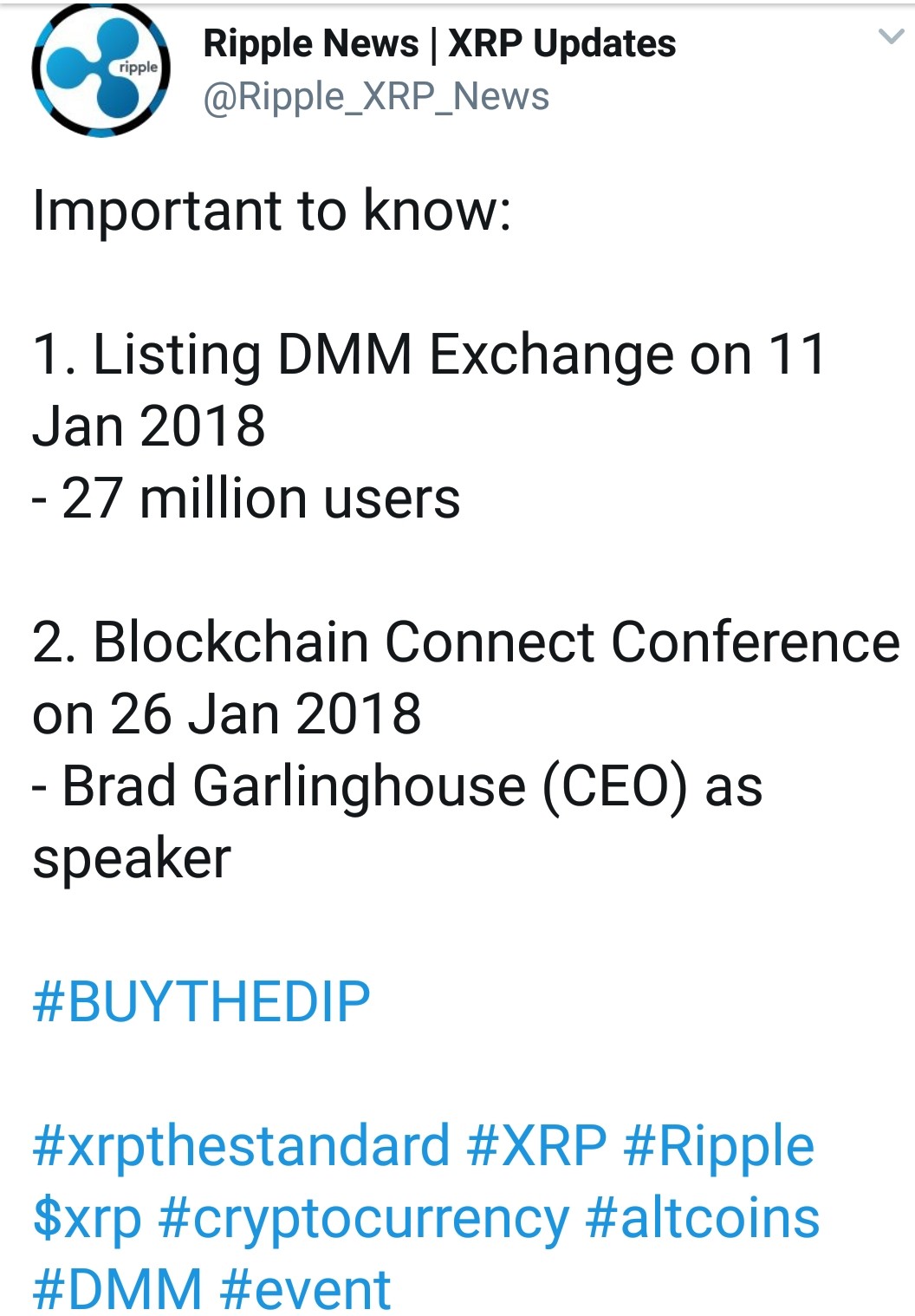 블라인드 | 암호화폐: 리플 내일 일본 거래소 어딘가 상장된다던데