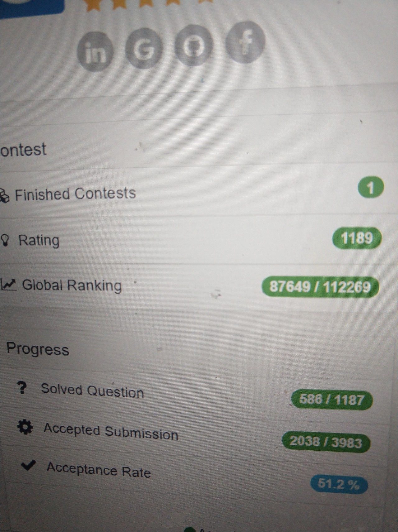 Referrals google intern 550+ leetcode