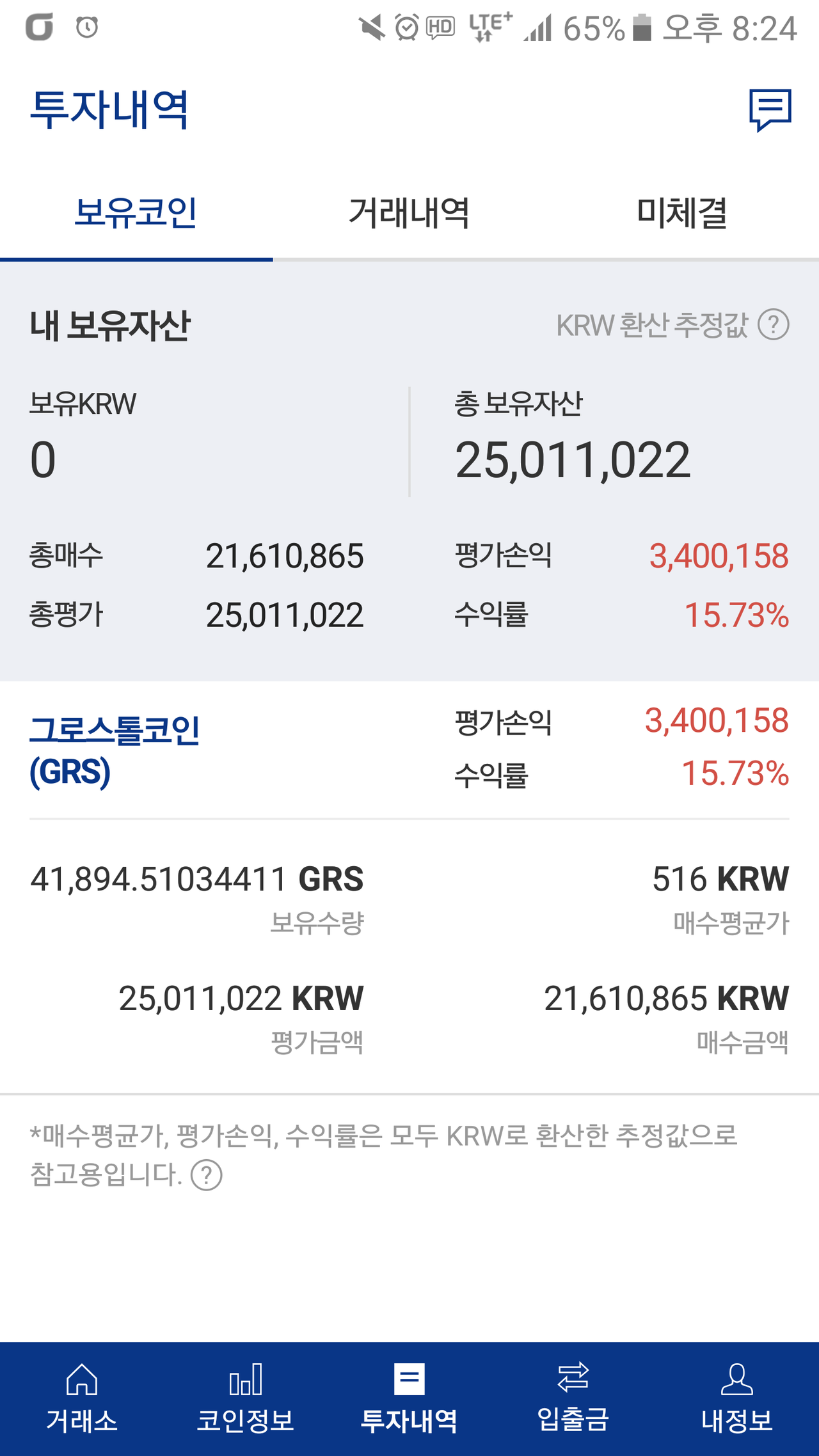 블라인드 | 암호화폐: 그로스톨 수익인증