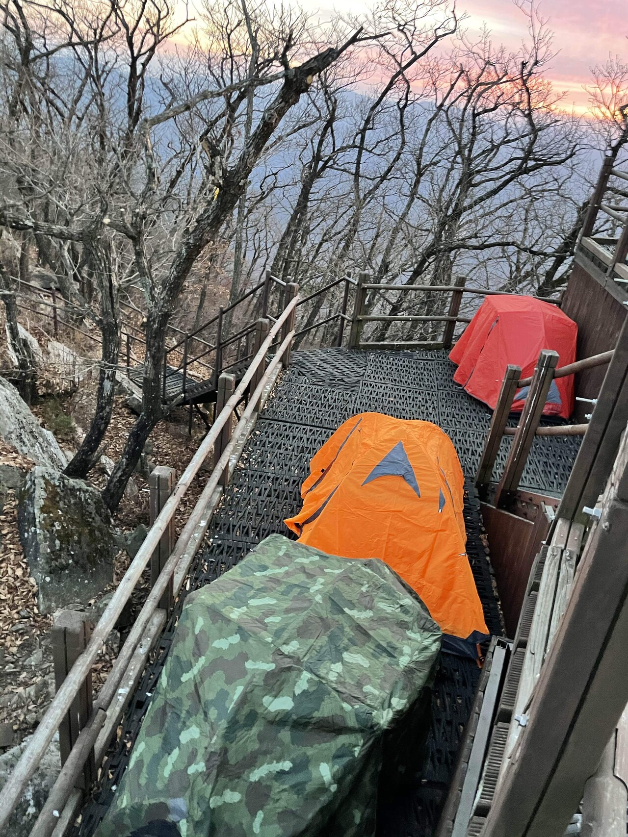 텐트 드디어 바꿈!