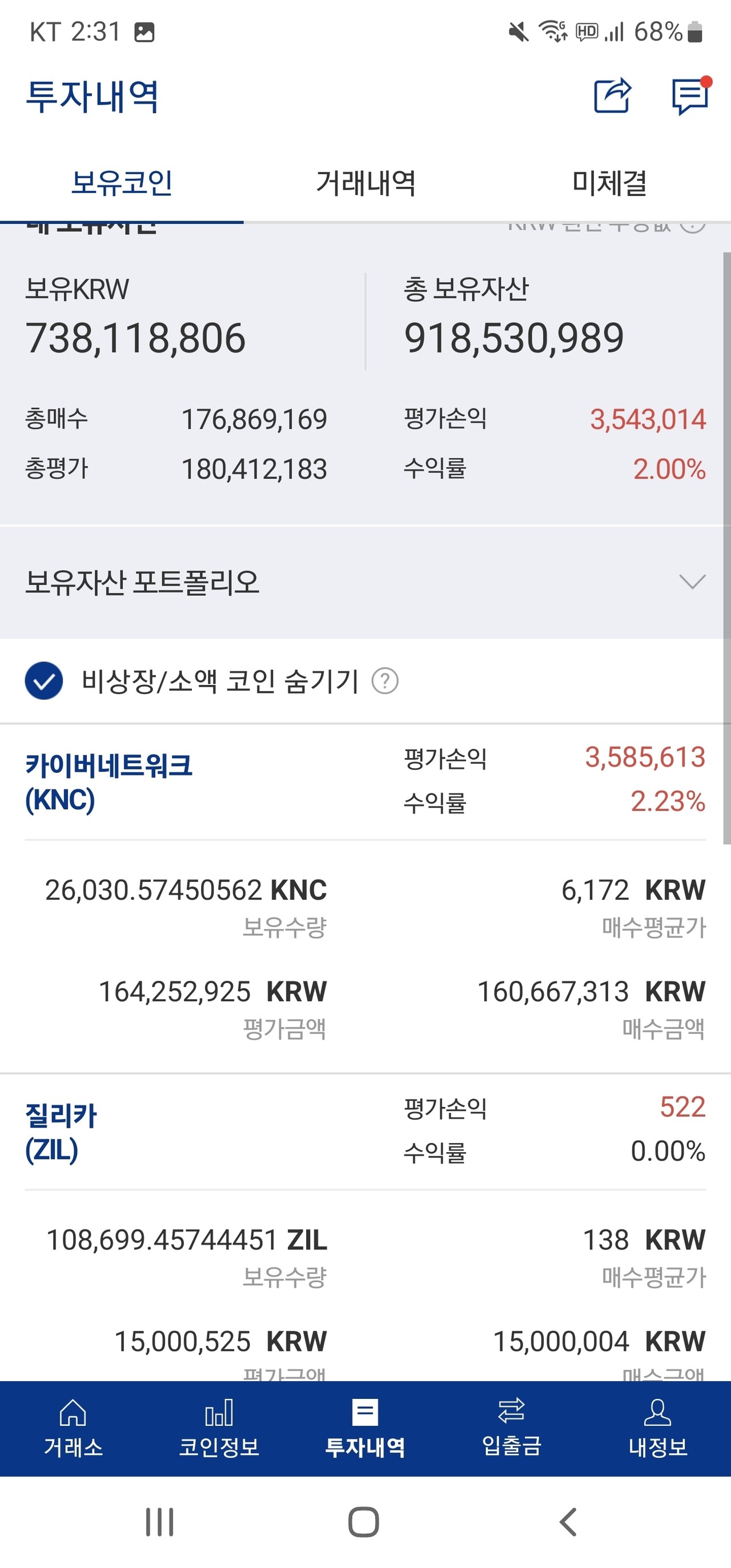 블라인드 | 암호화폐: 카이버