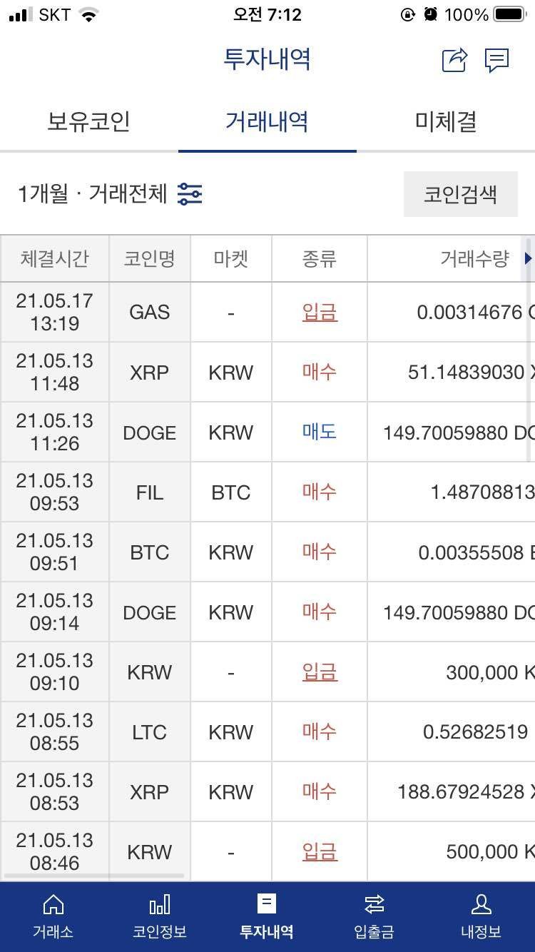 블라인드 | 암호화폐: 업비트에서 자동으로 코인이 사졌어