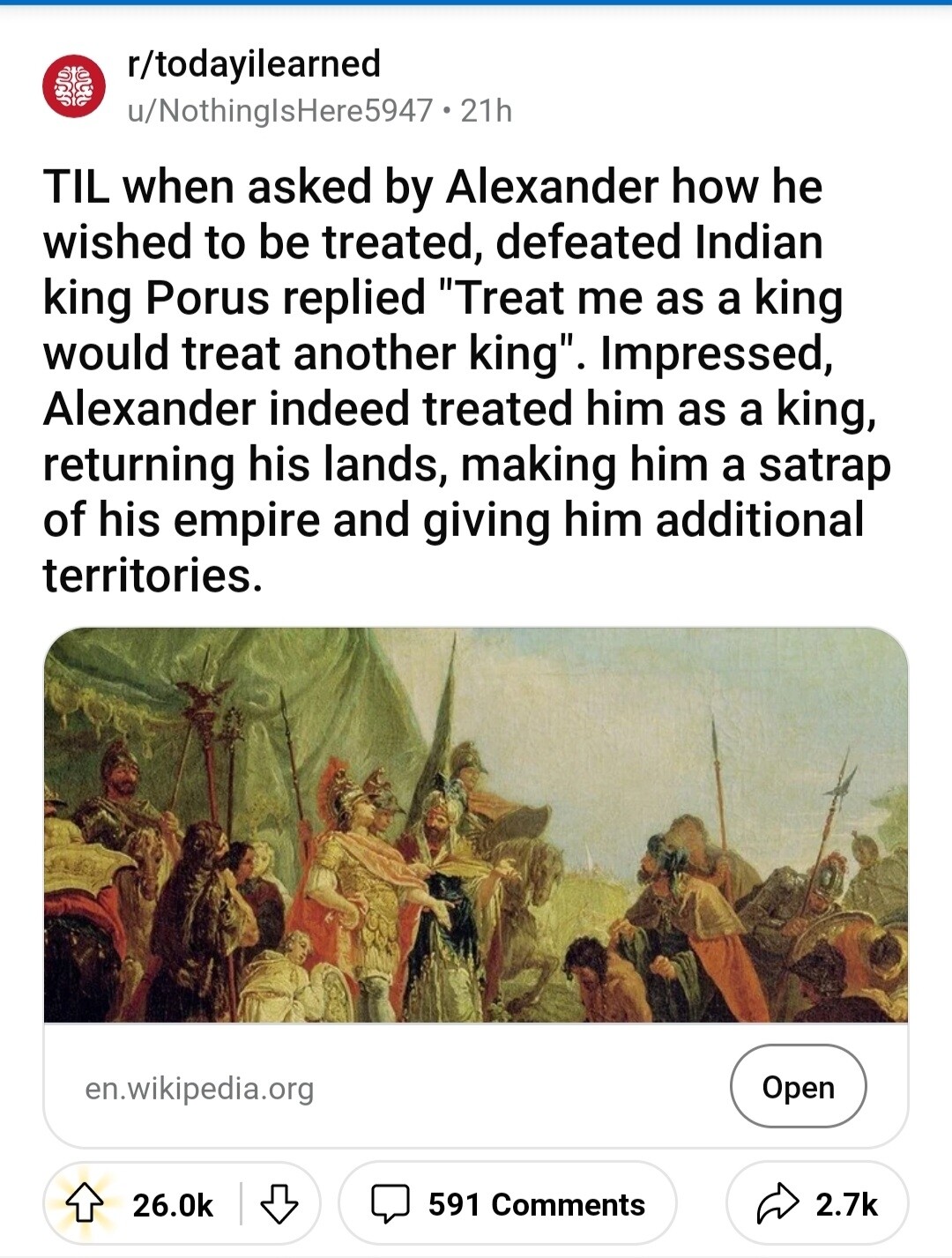 Why isn't this taught in the history books...? Misc. Blind