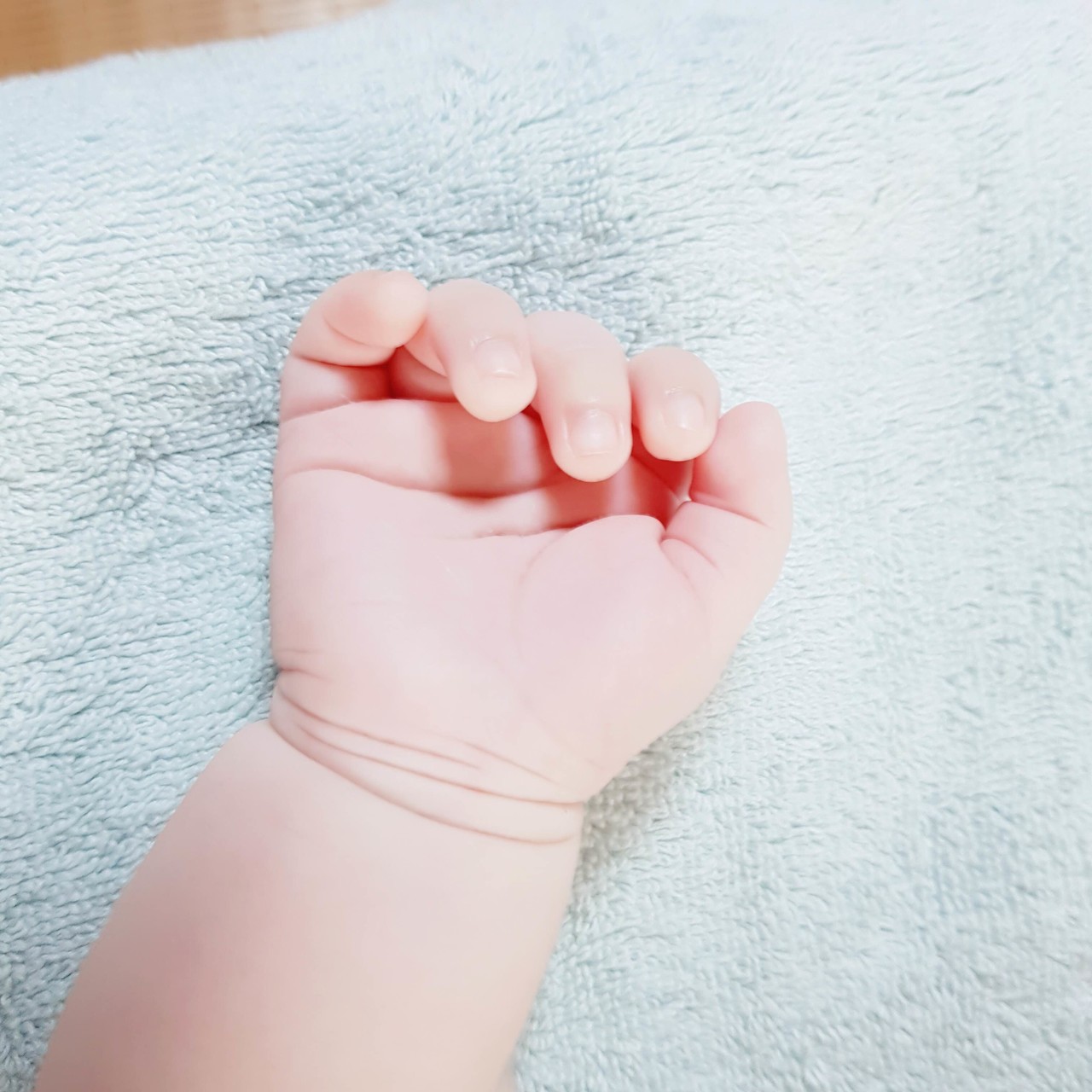 블라인드 | 육아: 60일 아가 손