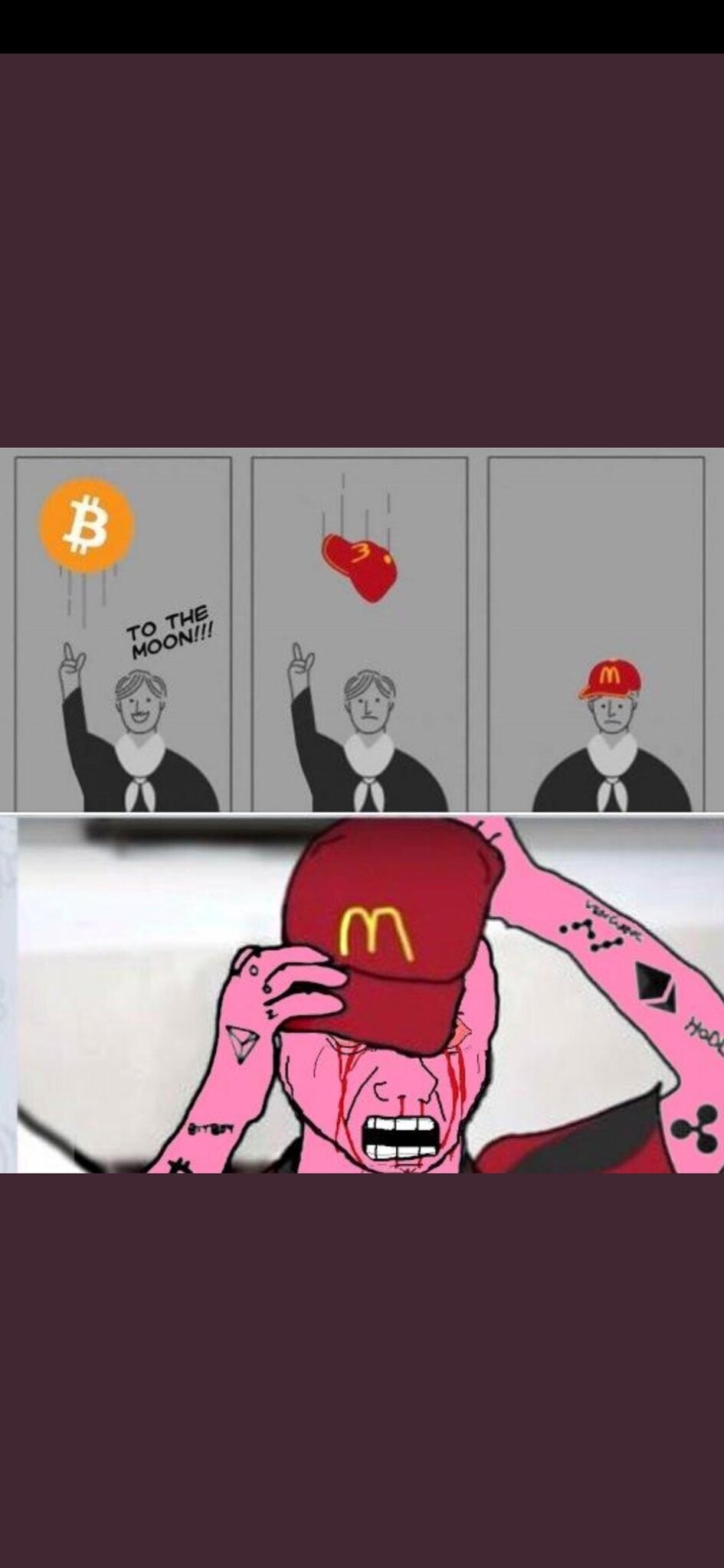 블라인드 | 암호화폐: 비트코인 한짤 요약