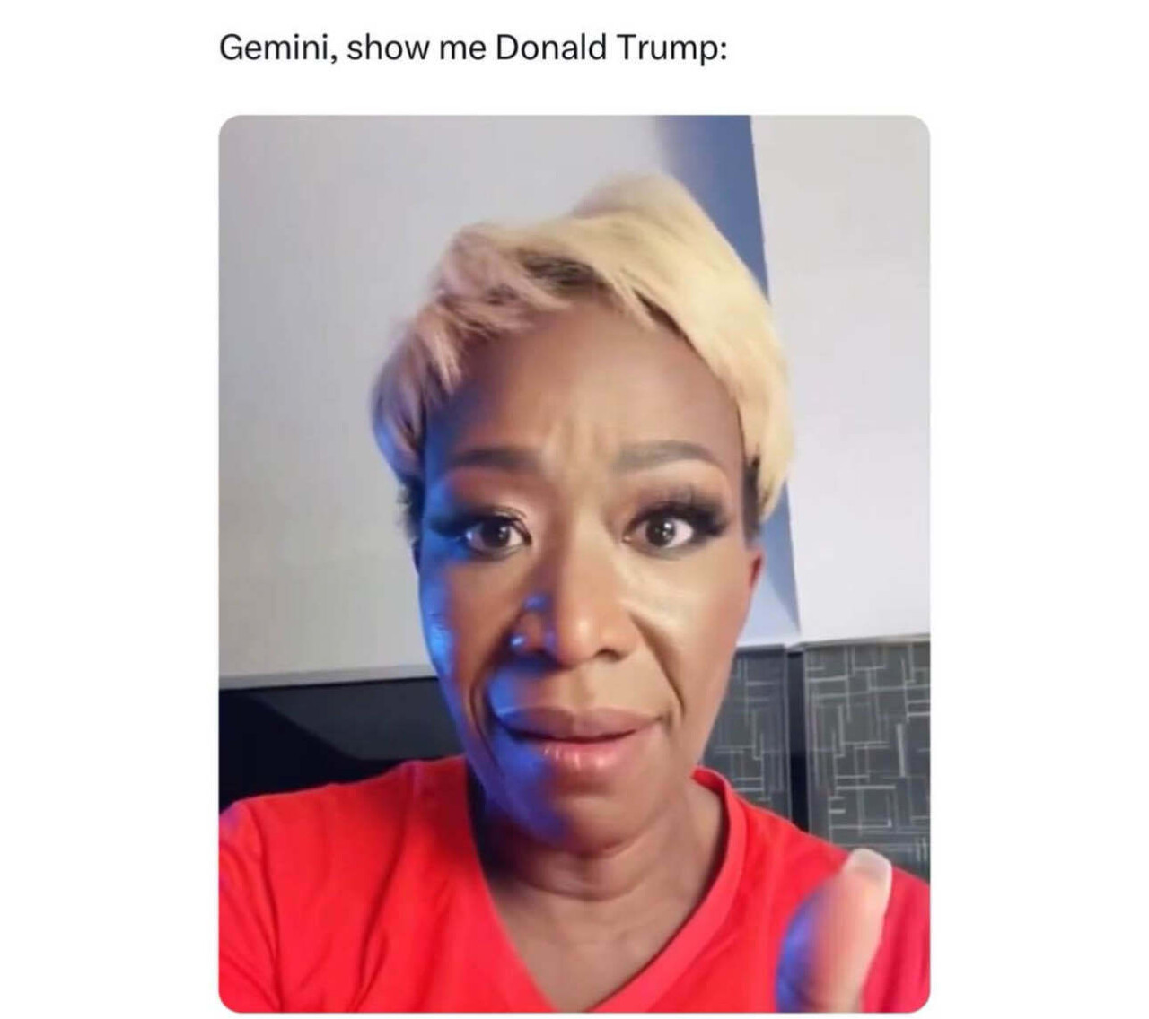 Gemini, show me Donald Trump Work Memes Blind