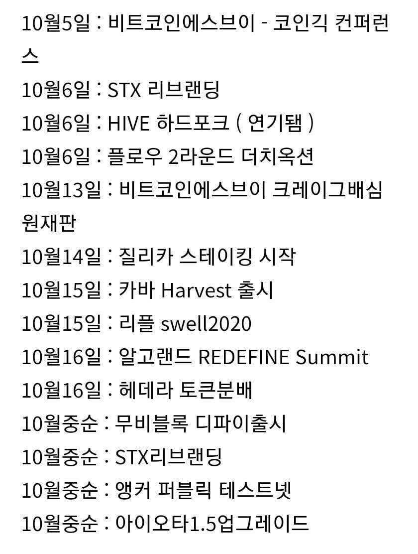 블라인드 | 암호화폐: 소소한 코인 호재