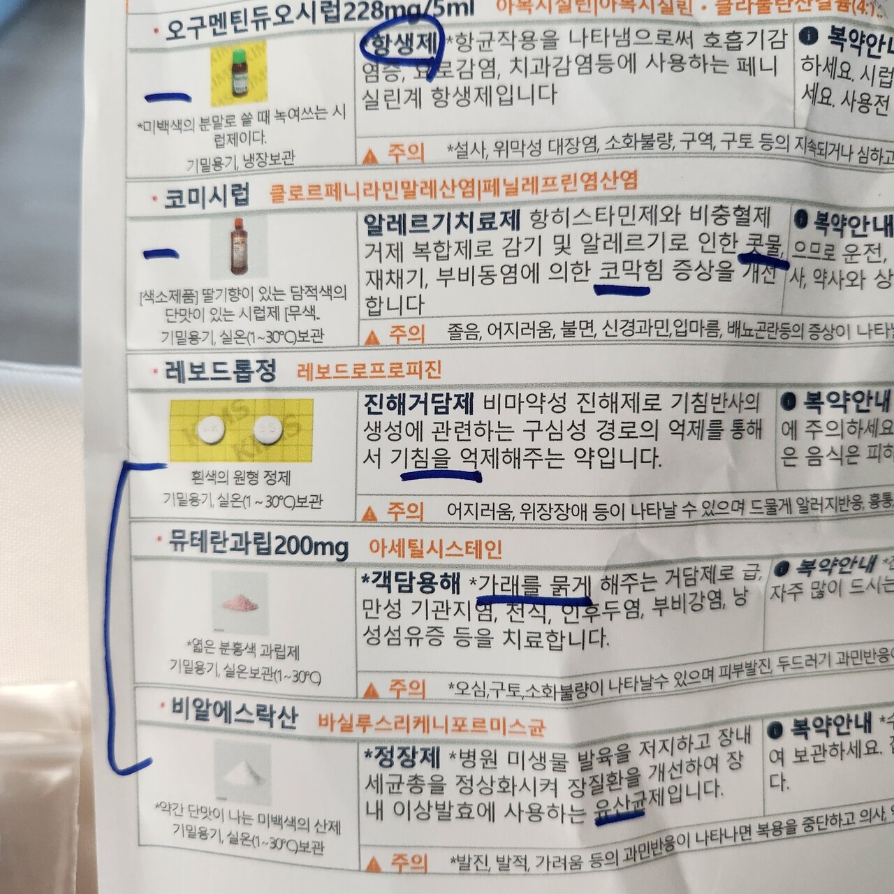 블라인드 | 블라블라: 약사 형들 아기 약 같이 먹어도 되는지 좀 봐주세요