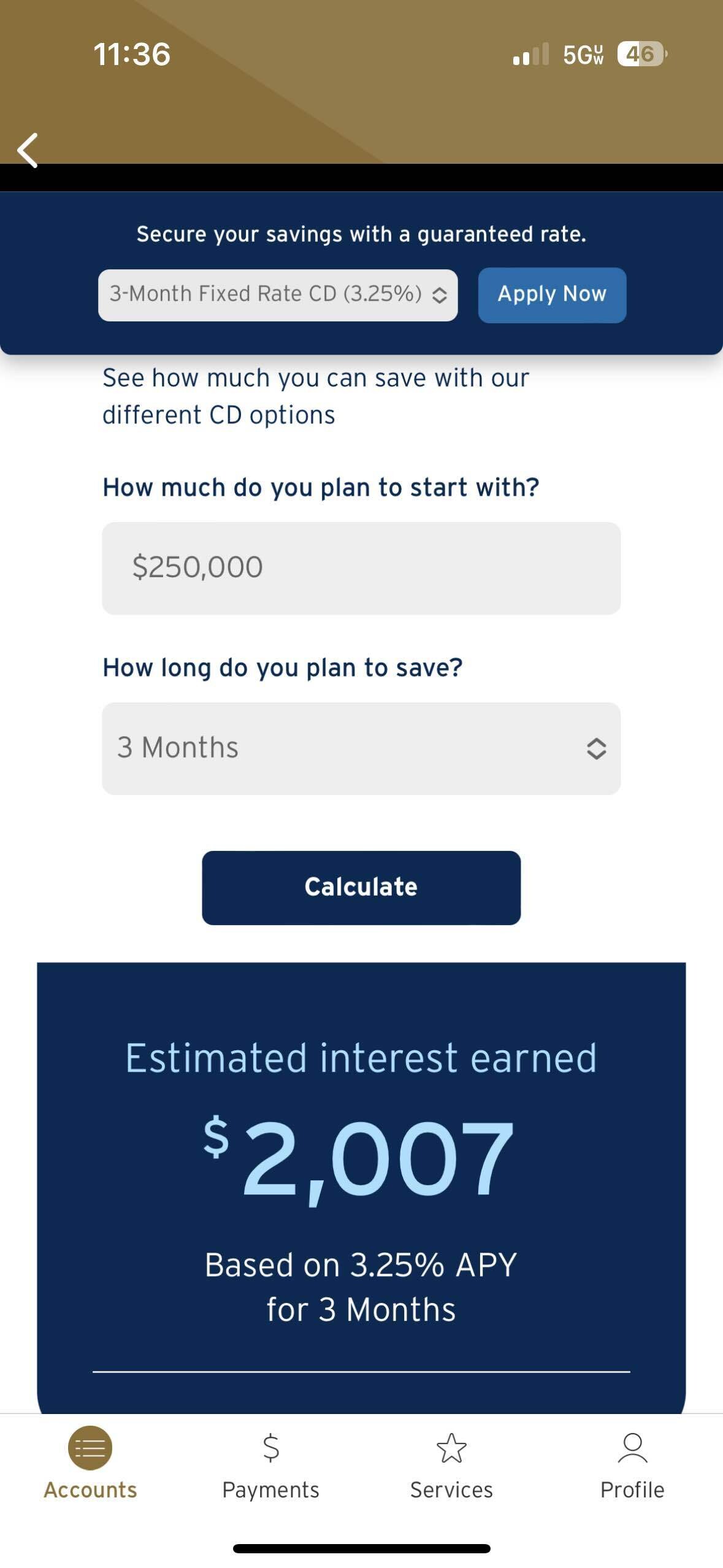 Has anyone tried cd (certificate of deposit) option? | Stocks ...