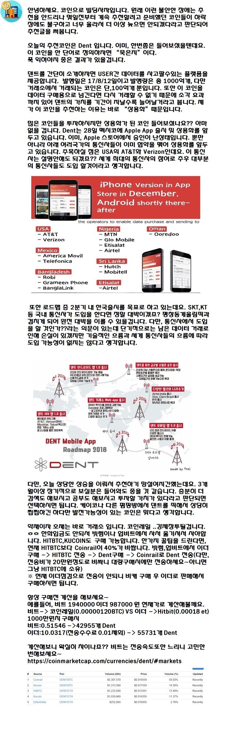 블라인드 | 암호화폐: 12월 4주차 추천코인