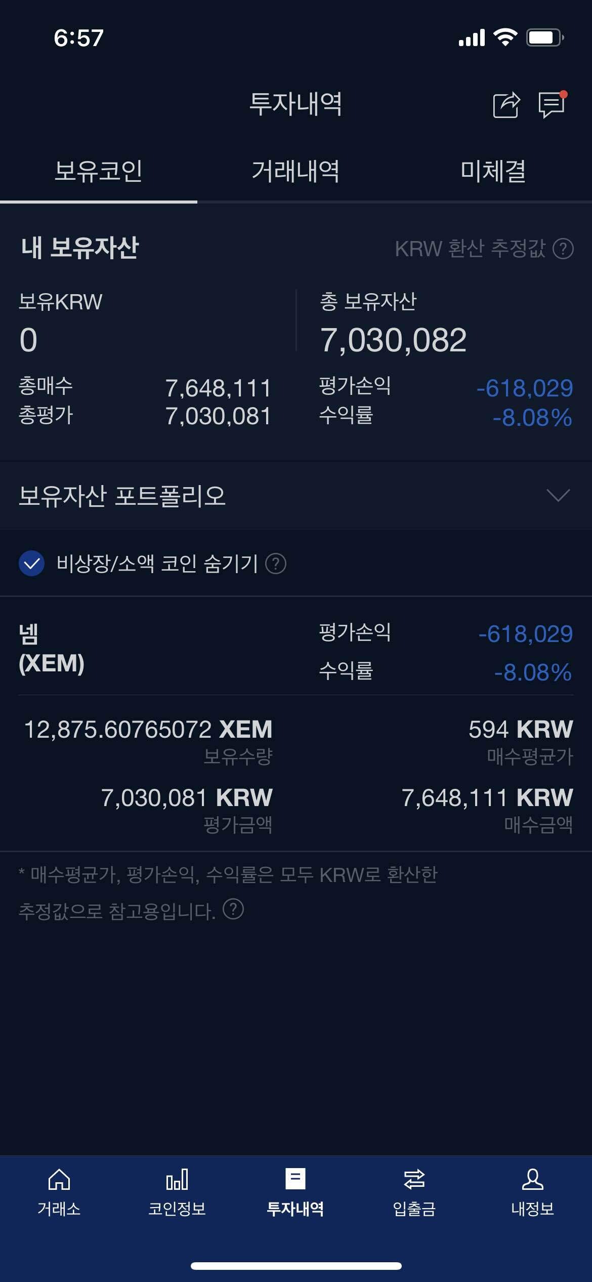 블라인드 | 암호화폐: 처음으로 물림;